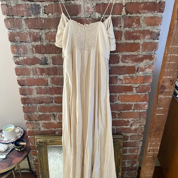 Reformation Carrara Silk Wedding Dress - Picture 6 of 12